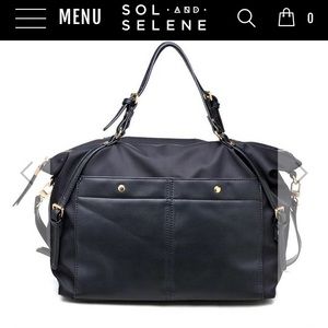 Sol and Selene Trendsetter Tote in black.